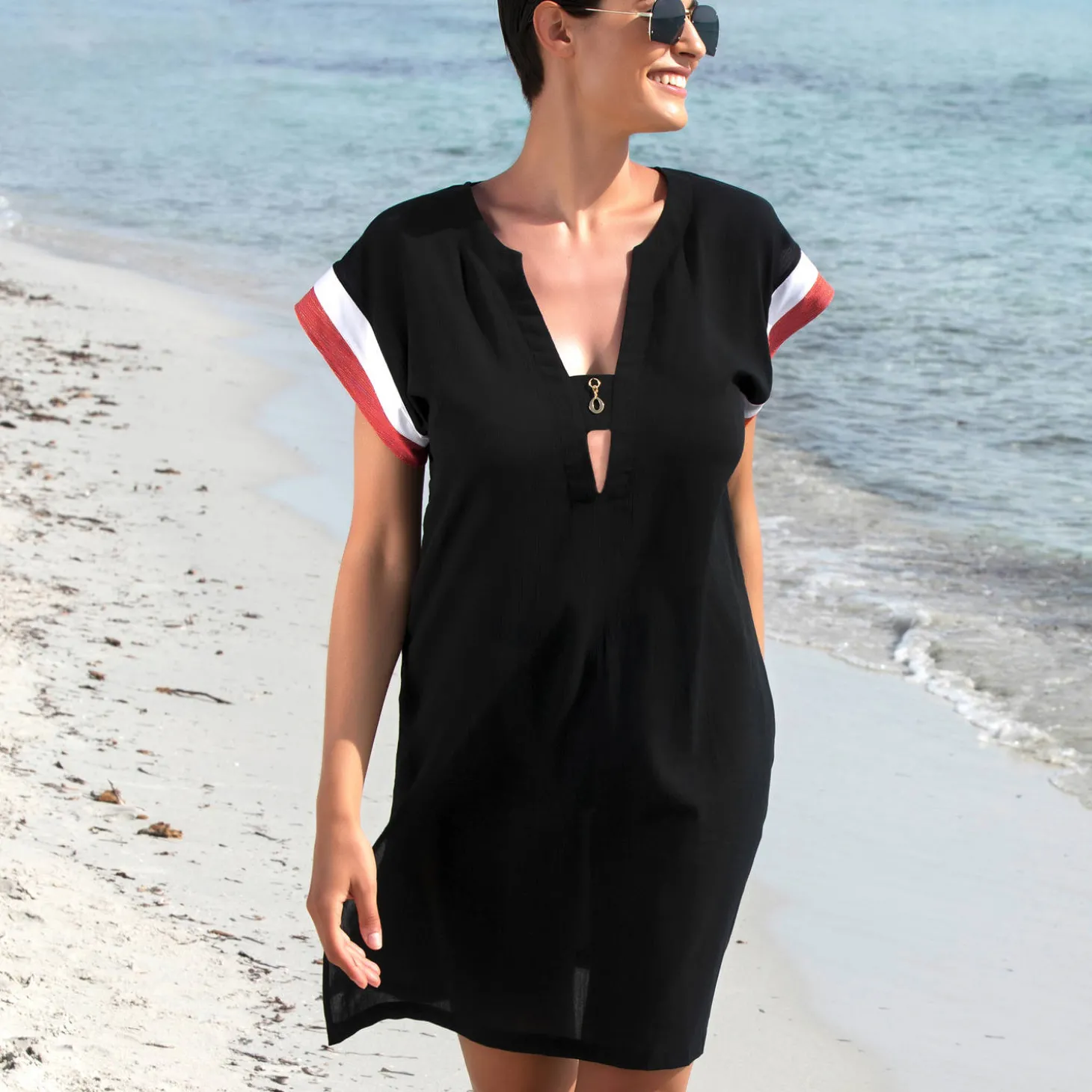 Tunique De Plage En Coton
