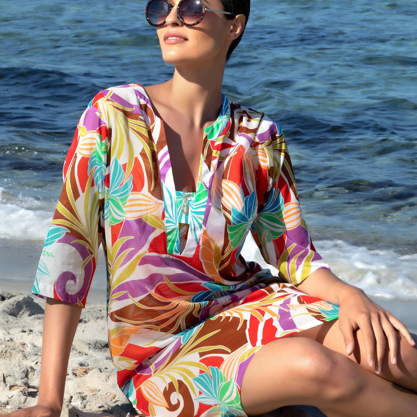 Tunique De Plage En Coton