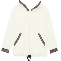 Veste En Coton Effet Velours