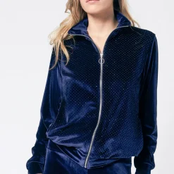 Veste Zippee Mosca En Velours