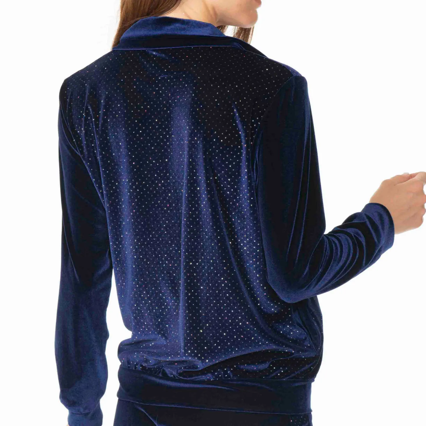 Veste Zippee Mosca En Velours